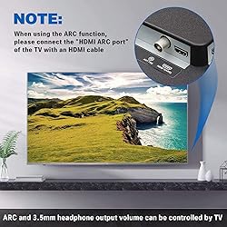 HDMI ARC Audio Extractor, Tendak 192KHz ARC Audio