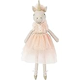 MON AMI Jolie The Unicorn Ballerina Princess Doll – 21-Inch | Plush Unicorn Stuffed Animal Doll | Royal Toy for Kids of All Ages | Perfect for Play & Room Décor
