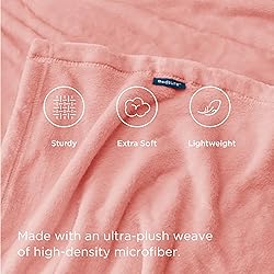 Bedsure GentleSoft Fleece Throw Blanket for Couch