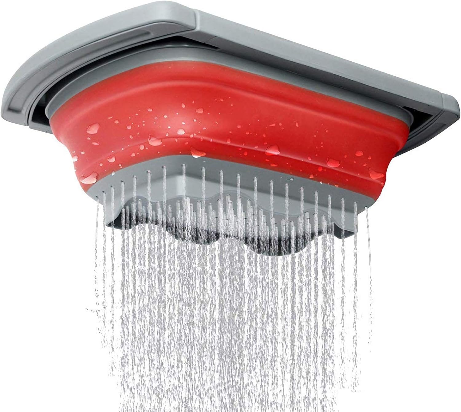 Passe au lavevaisselle HatPanda Lot de 3 passoires pliables en silicone pour évier de 6 litres