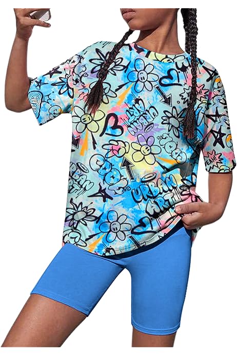 Ropa Aesthetic Niña 11 Años Conjunto Deportivo Niña Verano