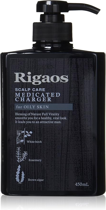 Amazon Rigaos リガオス 薬用スカルプケア チャージャー For Oily Skin 450ml ラボーテ ジャポン株式会社 リンス コンディショナー 通販