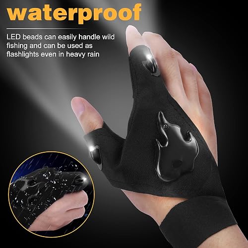 Hands Free Light Gloves For Work PARIGO LED Flashlight Gloves Gifts For Men Women Zambia Mechanic Light