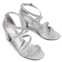 DREAM PAIRS Women’s Ankle Strap Dress Pump Low