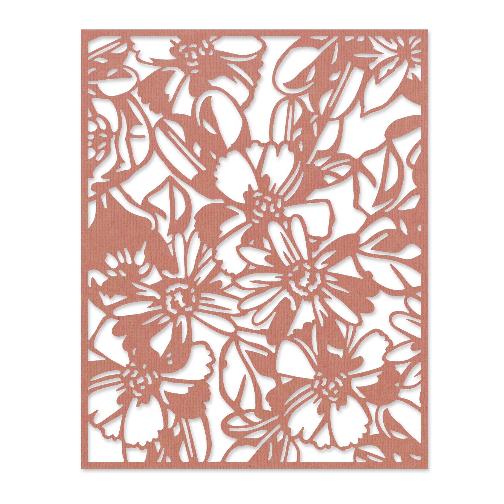 Sizzix Thinlits Die 665203 Flowery by Tim Holtz One Size