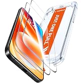 TORRAS Unbreakable for iPhone 18 Pro Max Screen Protector, 2-Pack, 6.9" | NO.1 Military-Grade 12FT Shatterproof, 9H+ Aerospace Tempered Glass, Full Coverage, HD clear, Bubble-free, Easy Installation