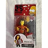 NECA Simpsons 25th Anniversary Series 4 Weird Al 5" Celebrity Action Figure by NECA