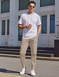 COOFANDY Men's Casual Joggers Pants - Cotton