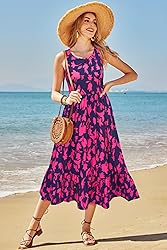 STYLEWORD Women's Casual Dresses Sleeveless