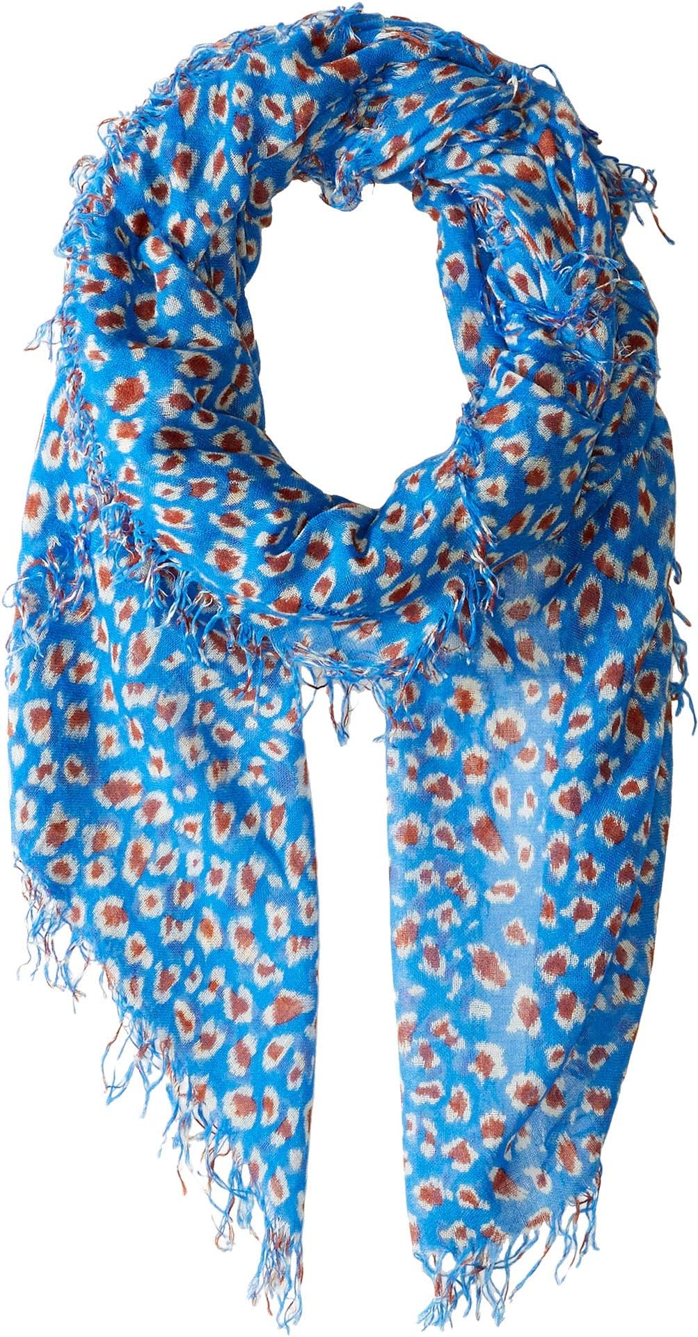 Chan Luu Women's Leopard Cashmere and Silk Scarf