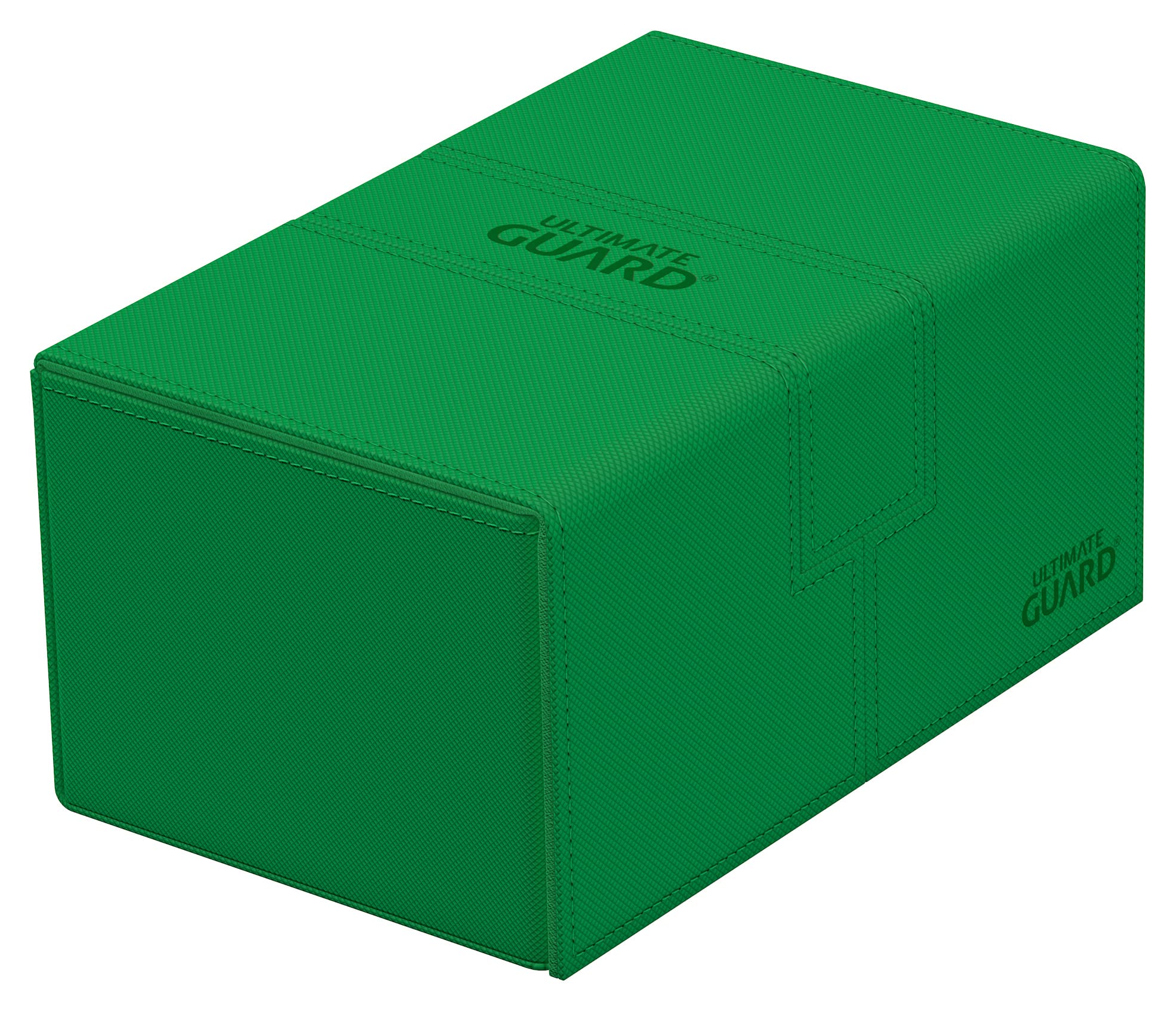 Ultimate Guard UGD011238 Twin Flip`n`Tray 160+ XenoSkin Monocolour Green Card Box