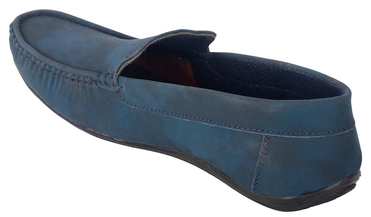shoeniverse men's blue redefining comfort casual loafers
