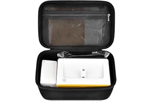 ALKOO Case for KODAK Dock Plus 4PASS Instant Photo Printer (4x6 inches), Storage Holder for Cartridge Refill & Photo Paper/Charger Accessories - Box Only (Black)