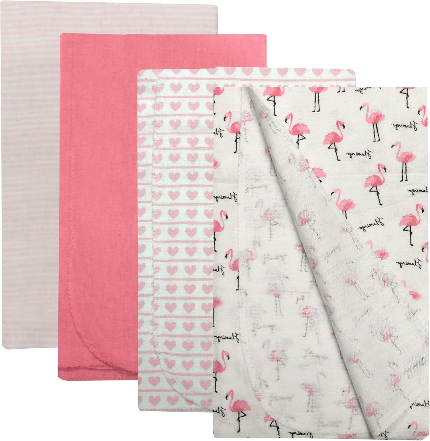 modern baby 4 pack receiving blankets