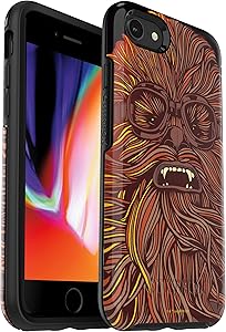 OtterBox Symmetry Series Star Wars Case for iPhone SE (2nd gen - 2020) and iPhone 8/7 (NOT Plus) - Retail Packaging - Chewbacca