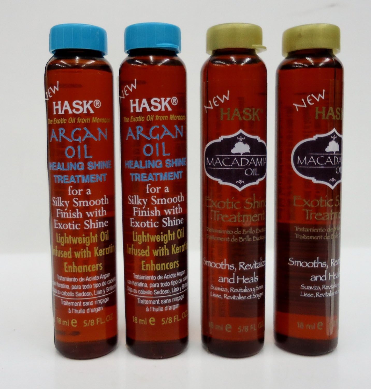 Moroccan Argan Oil Healing Shine & Macadamia oil exotic shine treatment