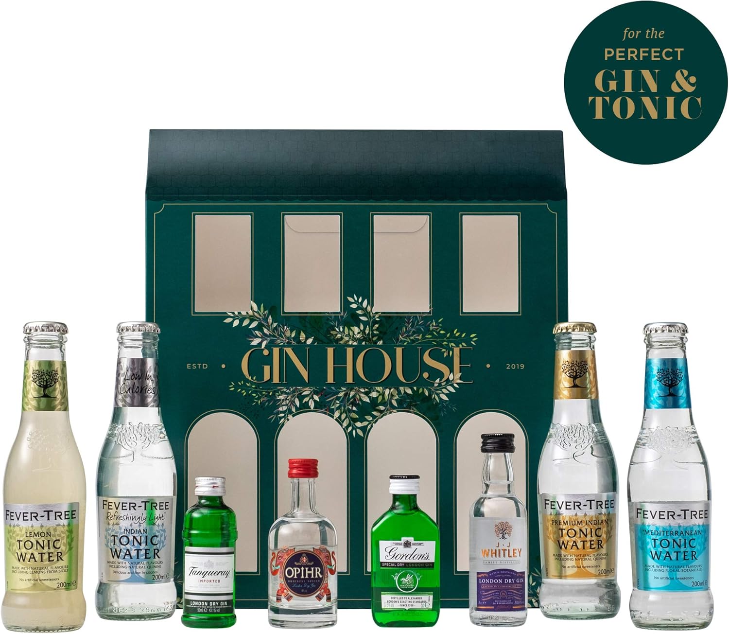 Gin House Gin Gift Set Premium Gin And Fever Tree Tonic Gin Gifts