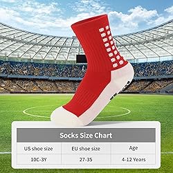 Yufree Youth Grip Soccer Socks - Boys and Girls