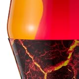 Lava Lava Lamp 14.5 Red Orange Volcanic Crags The Original Motion Lamp view 5