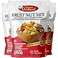 FRUIT NUT MIX TRAIL MIX by PREMIUM ORCHARD - Gourmet Trail Mix Bulk Blend of Mixed Nuts & Dried Fruit - Healthy Vegan Snacks, Snack Nut Mix, Plant Protein Source, Non-GMO, Natural - 18oz (3 Pack)