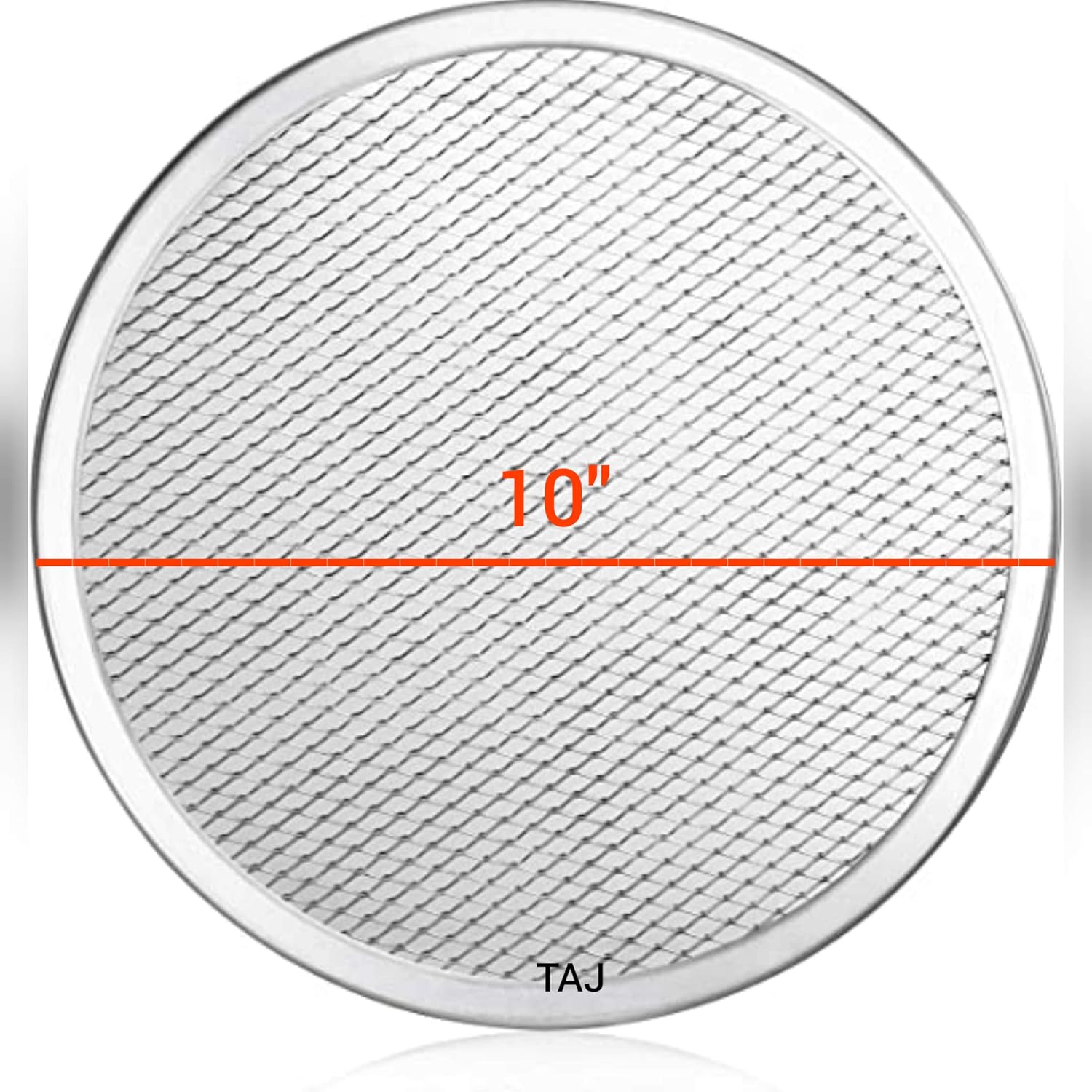 Buy Taj Aluminium Round Pizza Screen Pizza Mesh Mat Pizza Pan Net 10