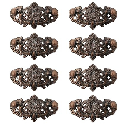8 Pack Probrico Vintage Kitchen Cabinet Pull Wardrobe Drop Pull