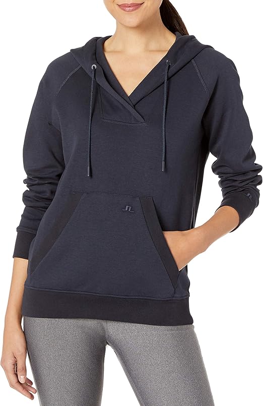 J.Lindeberg Women's Sport Hoodie Db Jersey, JL Navy, M at Amazon Womenâs Clothing store
