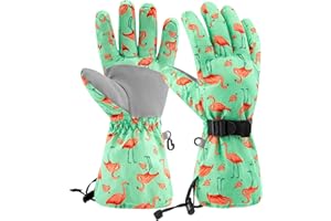 BAVST Kids Winter Snow Gloves for Boys Girls Waterproof Ski Toddler Baby Mittens Outdoor for Teens