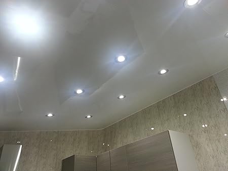 4 Plain White Gloss Pvc Bathroom Cladding Shower Wall Panels