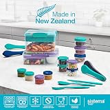 Sistema TO GO Bento Lunch 1.65 L Misty Purple with Compartments Snack Pot view 6