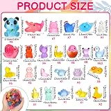 GSrenyu 150Pcs Luminous Mini Resin Animals 24 Styles Glow in the Dark view 2