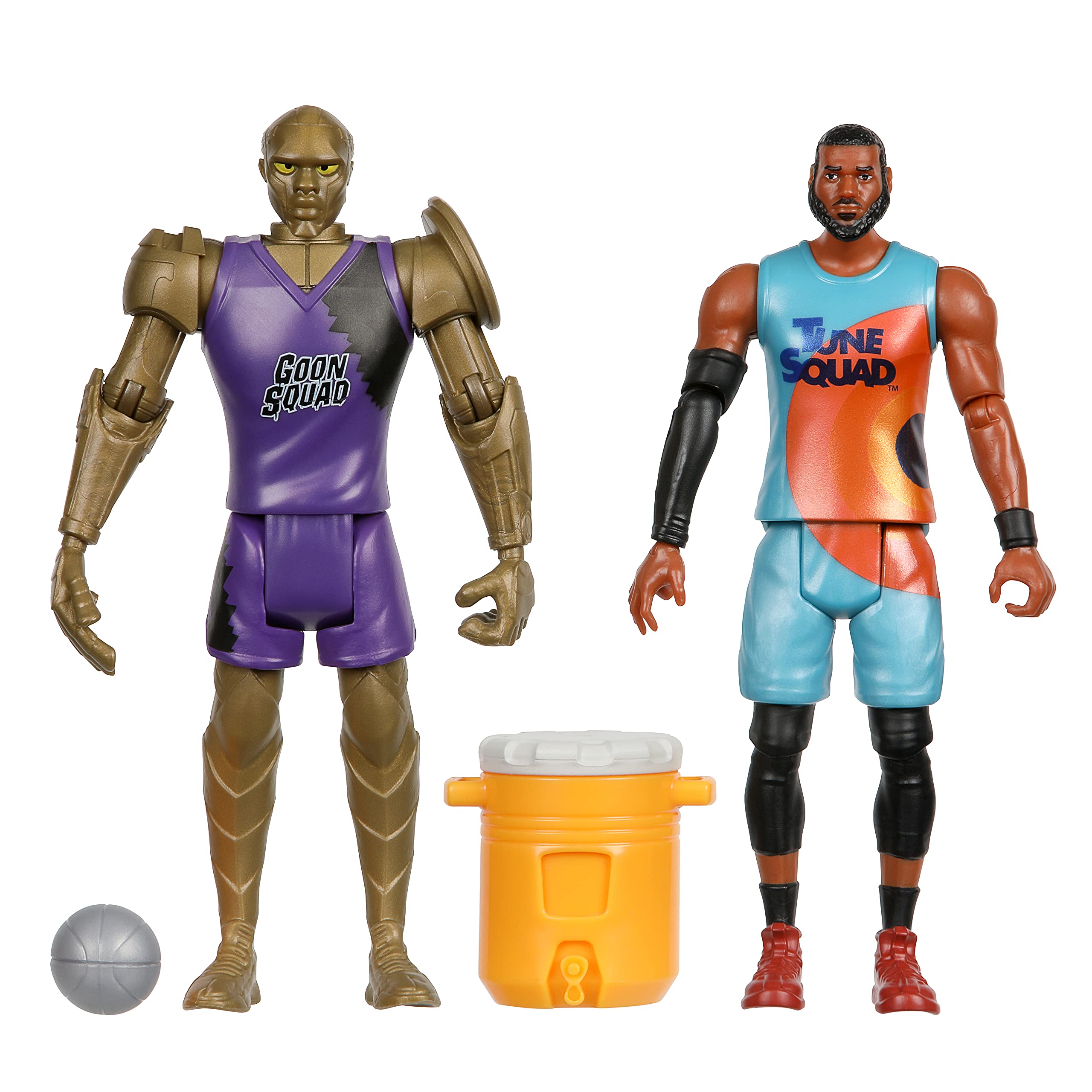 Photo 1 of Moose Toys Space Jam: A New Legacy - 2 Pack - On Court Rivals - Lebron & Chronos, Multicolor (14579)