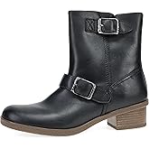 Dansko Delphine for Women - Super Stylish Mid-Shaft Boot - Waterproof Leather and Construction with Rubber Outsole and Leather Stacked Heel for Long-Lasting Style in Any Weather