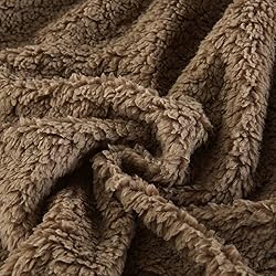 PU MEI Sherpa Throw Blanket for Couch Sofa