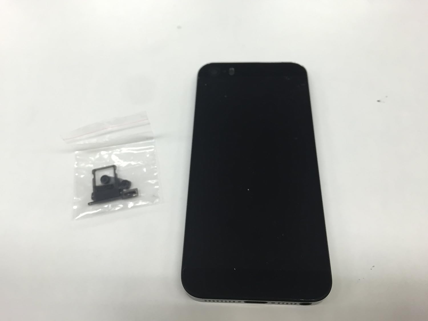 Amazon Iphone5s バックパネル バックプレート バックフレームカスタム バックパネル交換用 スケルトンカラー レッド 修理パーツ 通販