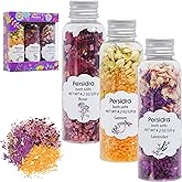 Bath Salts Gift Set - Relaxing Aromatherapy Spa Set for Women, 120g Self-Care Gifts for Mom, Bath Saok,Birthday Gifts with Natural Sea Salts,4.2 Oz, Pack of 3