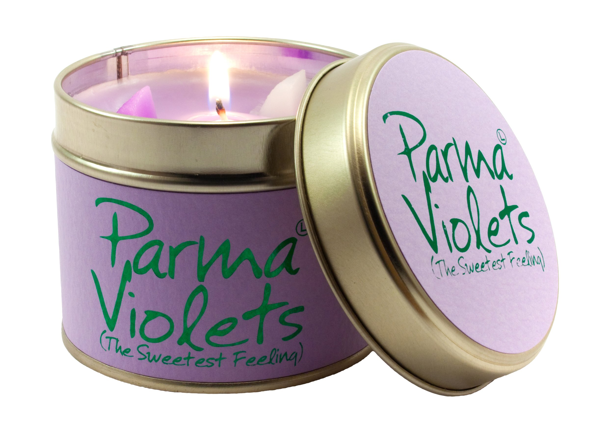 Lily-Flame Parma Violets Tin, Purple