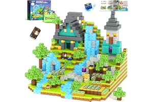 Gooidea Magnetic Blocks - 100 Building Blocks Mine Magnets Building Craft Autistic Kids Friendly Sensory Toys STEM Creative Toy Game for Kids Age 3-5 4-6 5-7 8-12 - Magical Enchanted Playset