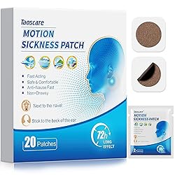 Taoscare Motion Sickness Patches, Sea Sickness