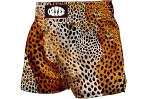 O2TEE Muay Thai Shorts Boxing Shorts MMA Kickboxing Traditional Styles Nation Shorts