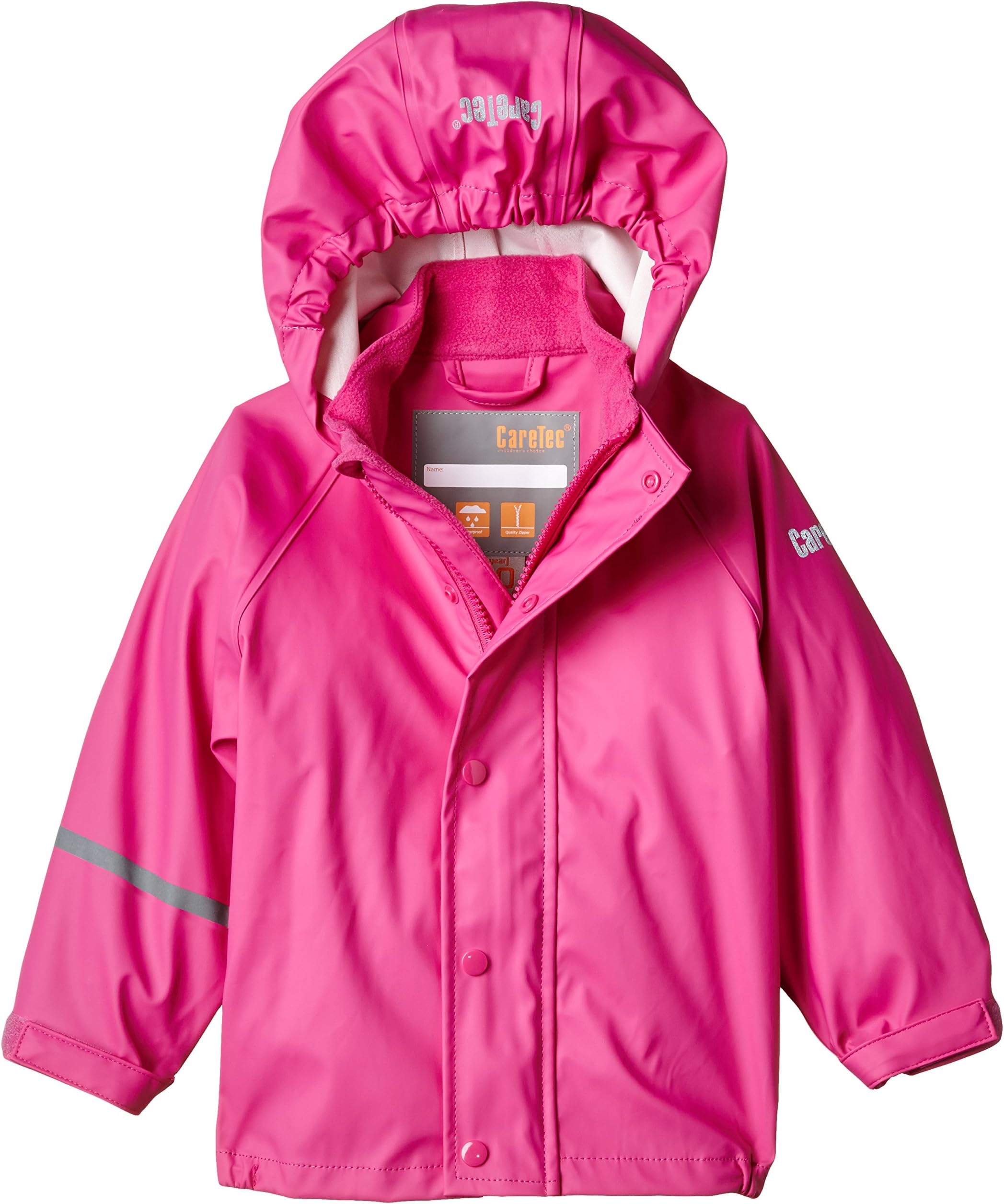 CareTecGirl's Rain Jacket-Pu W/O Fleece Waterproof