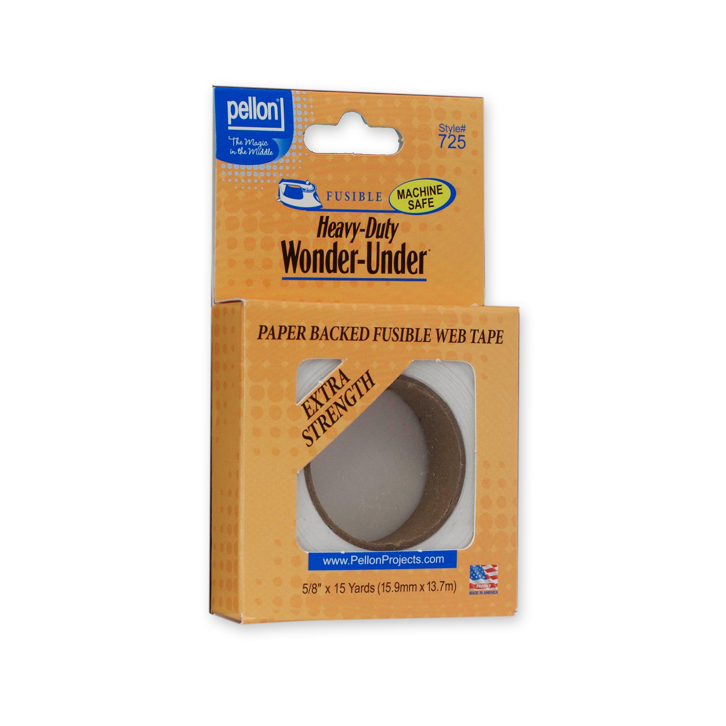 Photo 1 of Pellon Heavy-Duty Wonder-Under 5/8" x 15 Yard roll