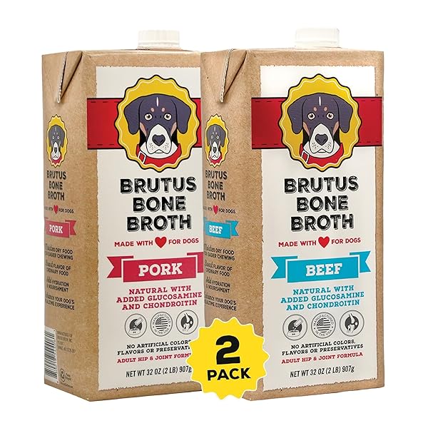 BRUTUS BONE BROTH LIQUID FOR DOGS | ALL...