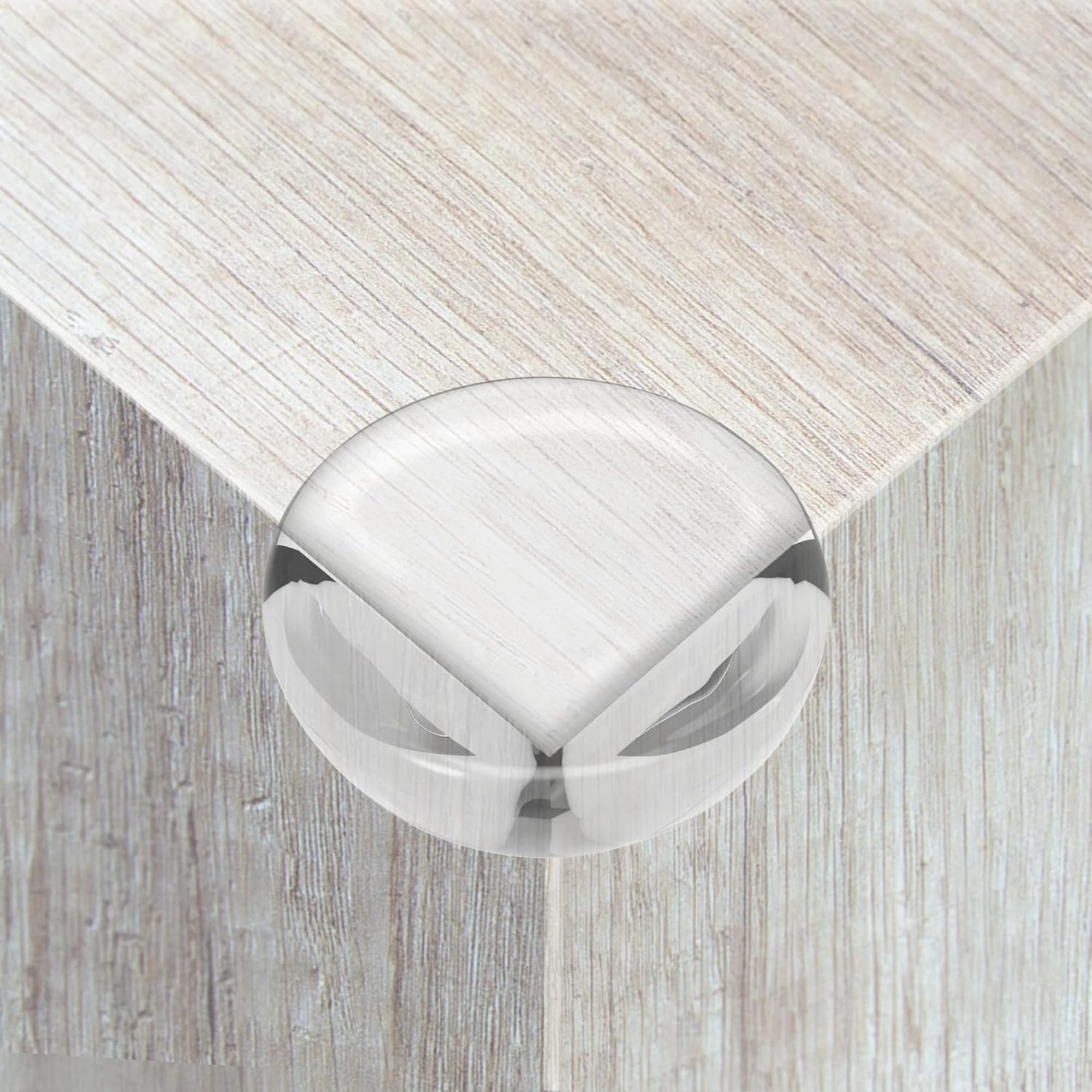 Moonybaby Corner Protection and Edge Protection for Baby and Children, 12-Pack, Thick Table Furniture Edge Protectors, Strong Adhesion, Corner Guard & Edge Safety Bumpers, Transparent Acrylic Tape