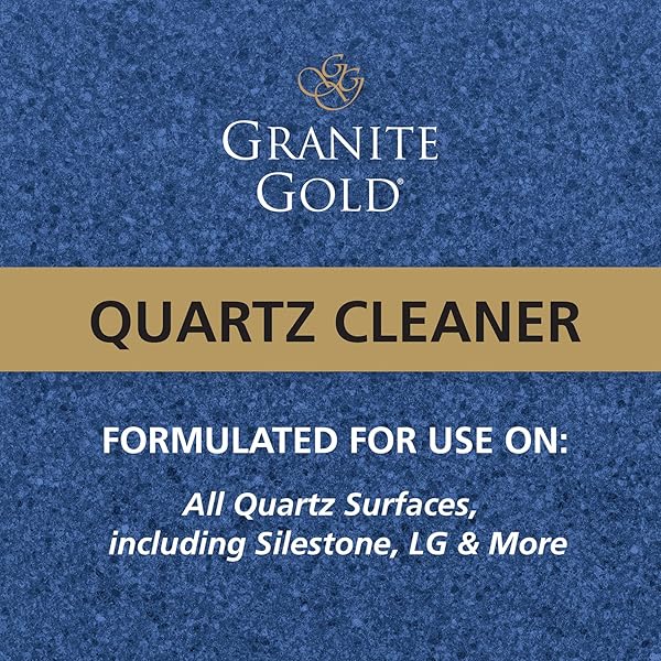 GRANITE GOLD QUARTZ CLEANER SPRAY FOR ALL QUARTZ COUNTERTOP SURFACES, 24 FLUID OUNCES
