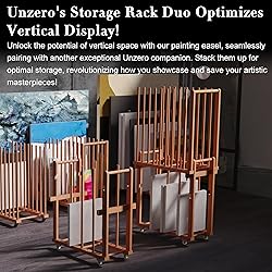 UNZERO Art Storage Rack, Art Canvas Storage, Canvas