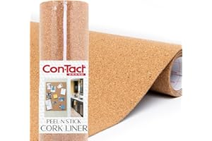 Con-Tact Brand 12-Inchx4-Feet Self-Adhesive Shelf Liner, Natural Cok