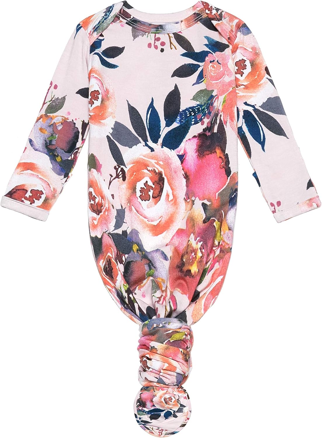 Posh Peanut Baby Soft Gown for Girls Viscose from Bamboo