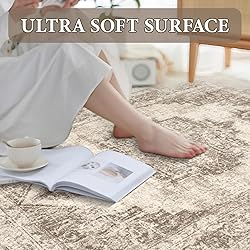 Area Rug 2x6 Runner Rugs: Washable Vintage Hallway