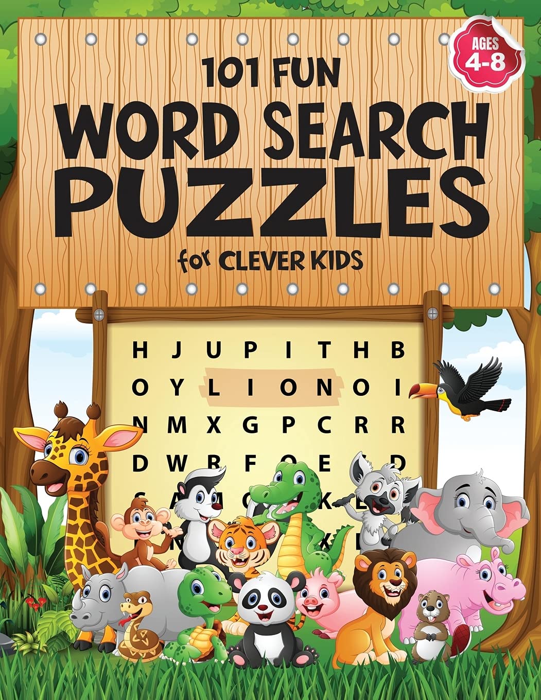 Mua 101 Fun Word Search Puzzles for Clever Kids 4-8: First Kids Word ...